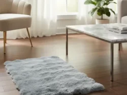Alfombra Piel Sintética Conejo Extra Suave 1.80x1.20mt