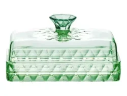 Mantequera Carol Acrilica De Mesa Con Tapa Areia 15793/14210