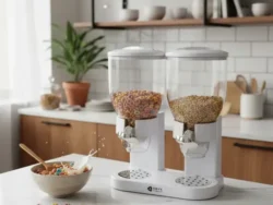 Dispensador Doble Oryx OR-OTD2L/01 2000g Blanco Para Cereales