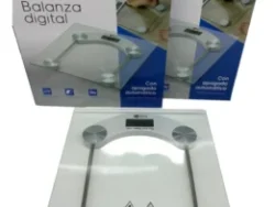 Balanza Digital Oryx Or-2025r Vidrio 180kg Baño