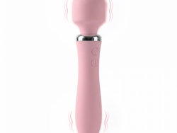 Vibrador Intimo Rosa Diseño Microfono ADU0002ROS doble PUNTA