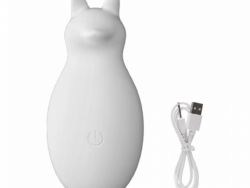 Vibrador Intimo Blanco Diseño Gato ADU0013BLA
