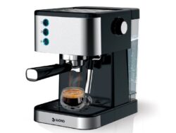 Cafetera Espresso Suono HOG0155 1.5L 20bar Acero