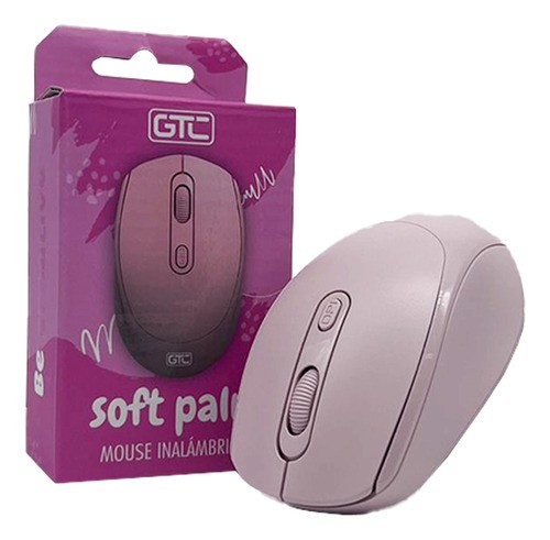 Mouse Inalambrico Gtc MIG-123/MIG-123R Optico 1600 Dpi Soft Palm Pc - Image 3