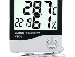 Termometro Ambiental De Panel Higrometro Humedad Htc-2