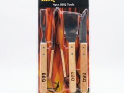 Set BBQ de 4 Piezas de Parrilla HOG0657