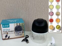 Mini Picador Picadora De Verduras Inalambrico LUO LU-4943