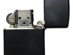 Chispero Recargable Bencina Negro Encendedor Tipo Zippo