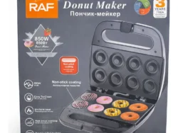 Maquina Para Hacer Donas Raf R.536Q 850w Antiadherente