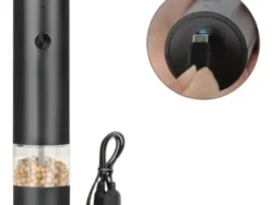 Molinillo Pimienta Eléctrico Sal Especias Recargable Melech-459