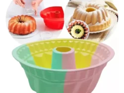 Molde De Silicona Flanera Para Reposteria Flanera Redonda 20CM X-0006