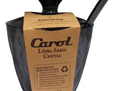 Azucarera + Cuchara De Acrilico Carol Con Tapa Frasco 15782