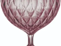 Copa De Postre Copon Acrílico Glamour Facetado 350ml Carol ART.15812/14250/14251