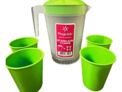 Set Jarra + 4 Vasos Magiclick