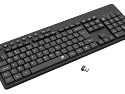 Teclado Inalámbrico de Oficina Negro Redragon Bk-7094