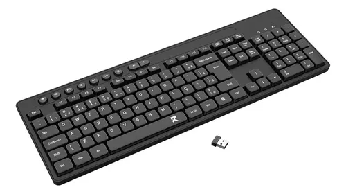 Teclado Inalámbrico de Oficina Negro Redragon Bk-7094