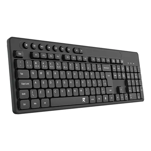 Teclado Inalámbrico de Oficina Negro Redragon Bk-7094 - Image 2