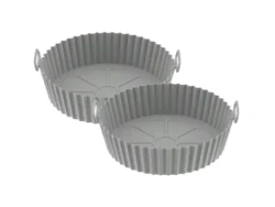 Molde Bandeja Silicona Para Freidora Aire Air Fryer Redondo Livorno 202626 17x17cm