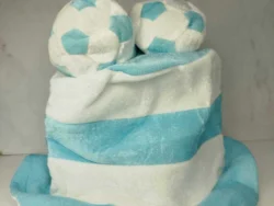 Gorro de Argentina Celeste Claro con 2 Pelotas AG-86