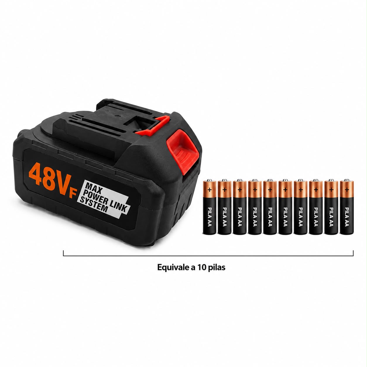 Bateria Recargable 48VF Power Link System para Herramientas Inalámbrica Grande - Image 2