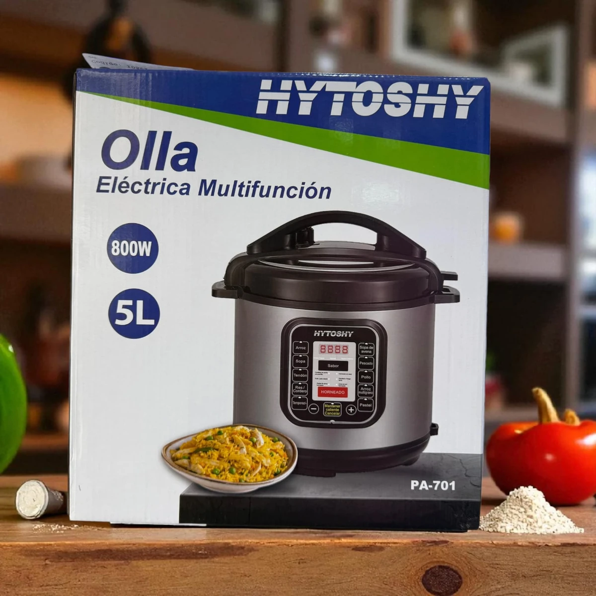 Olla Electrica Multifuncion Hytoshy PA-701