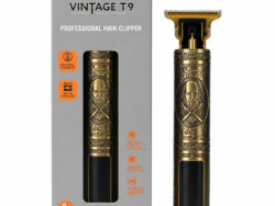 Máquina Cortadora de Pelo Profesional Vintage T9 Recargable USB B-1080