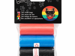 Pack X3 Bolsas Repuesto Dog Poop Para Mascotas Pet Trash ZM