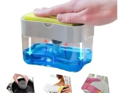 Dispenser De Detergente Con Esponja Dosificador Plástico C2260