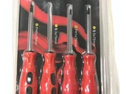 Destornillador X4 Mango Rojo En Blister 6810 G2305