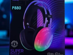 Auricular Vincha Gamer P880 Rgb Inalambricos Bluetooth
