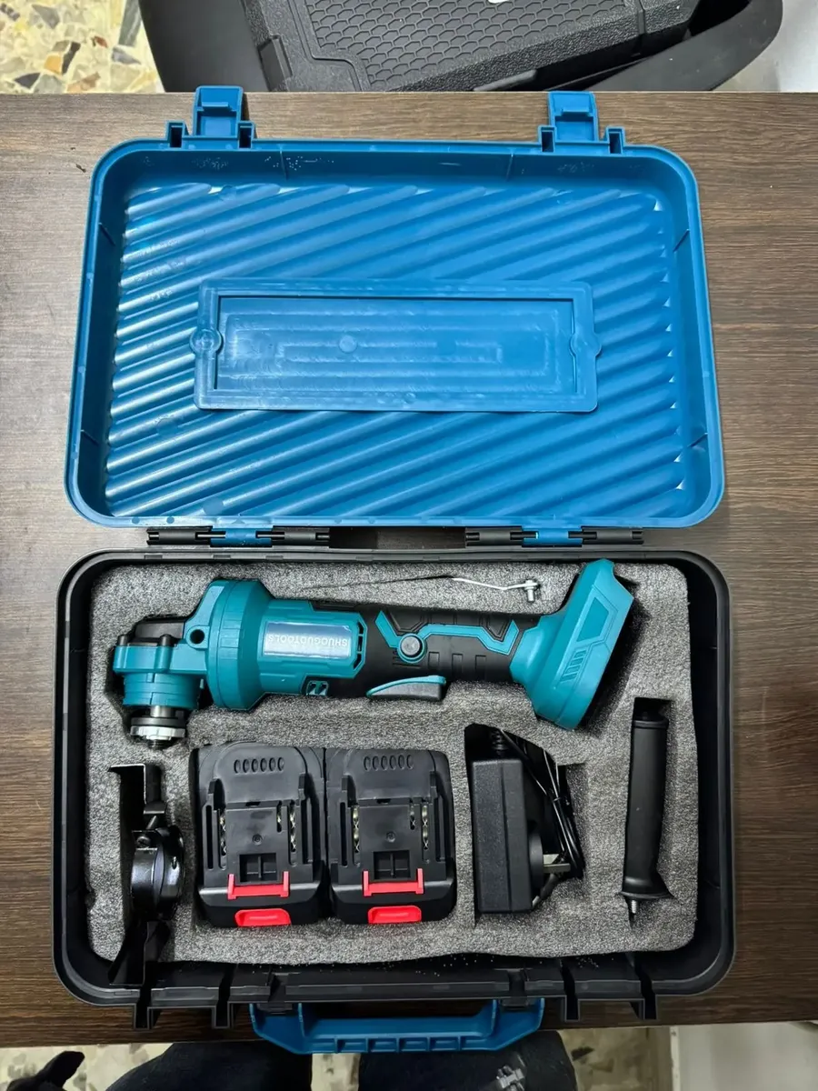 Amoladora 36v Shuoguotools Inalambrica Angular Lithium Malentin Turquesa