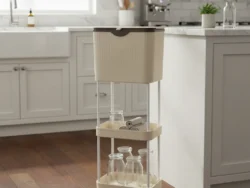 Estante Organizador Vertical Con Tacho YH9811 20x29x78.5cm