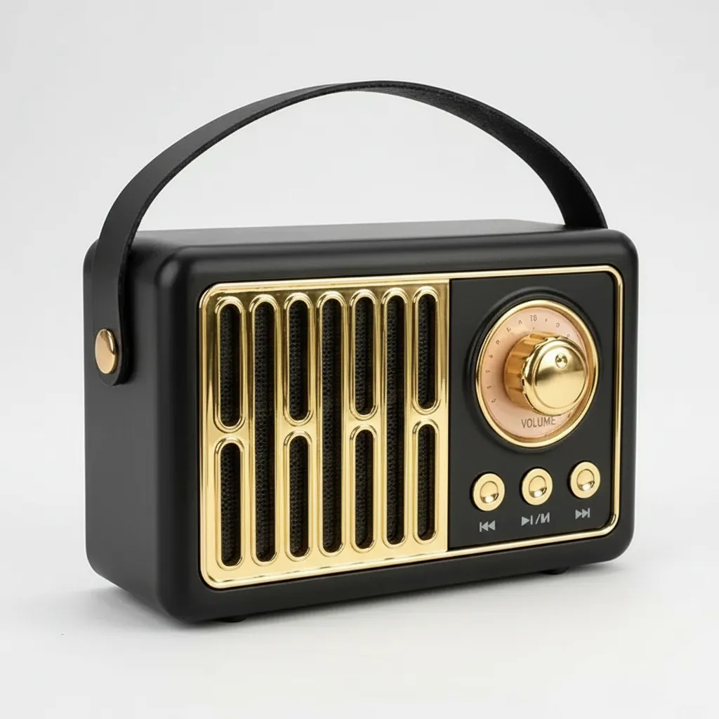Parlante Bluetooth Radio FM Vintage KTS-2281 Kbroad - Image 2