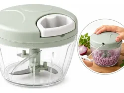 Picadora De Alimentos Manual 500ml Procesadora Verduras GT1126