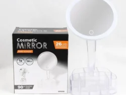 Espejo 26 Leds Con Luz 150mm 90° Rotacion HH098 CY034