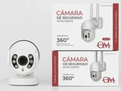 Camara Ip Domo Inteligente 360° Wifi 1080p Exterior OM-505