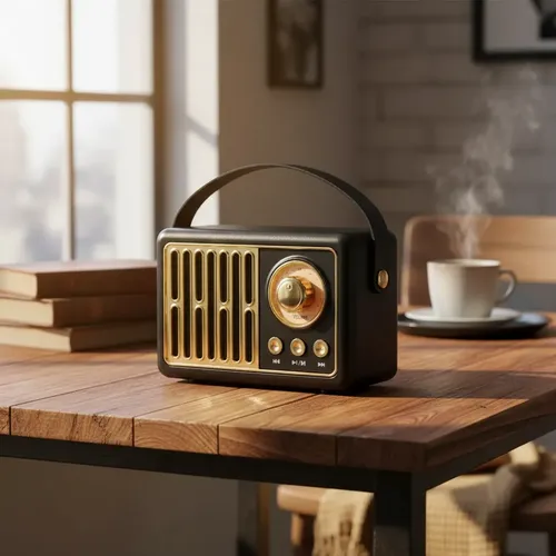 Parlante Bluetooth Radio FM Vintage KTS-2281 Kbroad