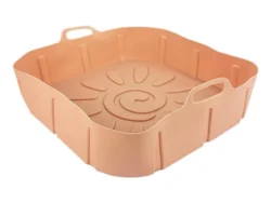 Molde Silicona Para Freidora 20x20 Cm Bandeja Cuadrada B-1239