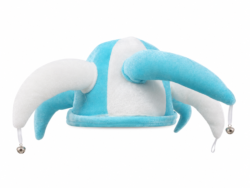 Gorro Arlequin De Argentina Celeste Claro Con Cascabeles AG-05