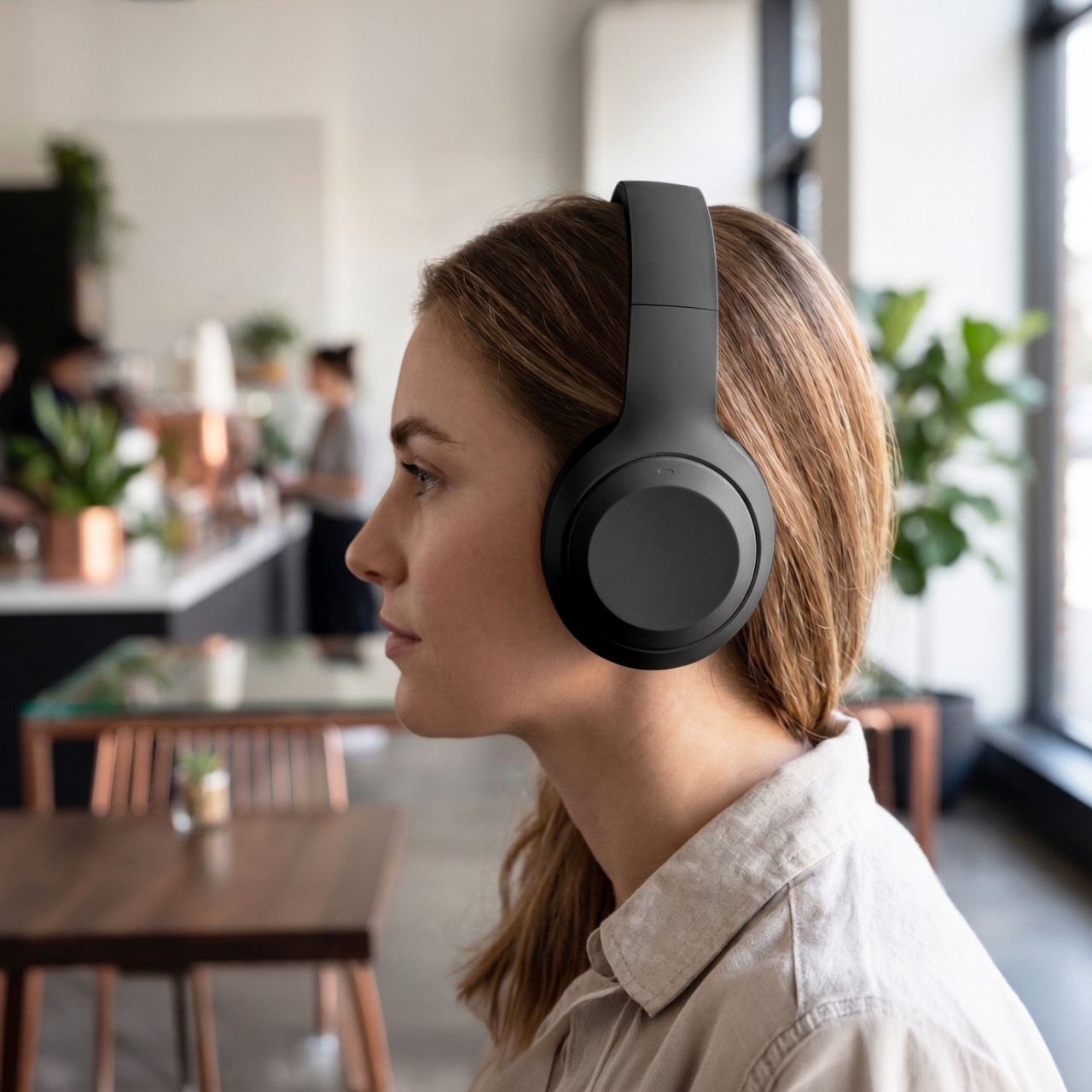 Auricular Vincha Bluetooth Negro Suono AYV0486NEG - Image 2
