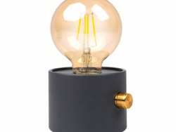 Lampara Escritorio Newton Gris ILU0091GRI