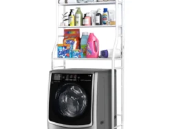 Mueble Organizador Para Lavadora 3 Repisas 135x65x25cm 2303-340