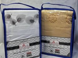 Juego de Sabanas Lujosas Casa Tex 3600 Hilos 2 Plazas Full Para Colchon 140x195+30cm