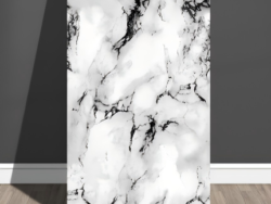 Vinilo Simil Marmol BLANCO RALLA NEGRO BR015L 40X80