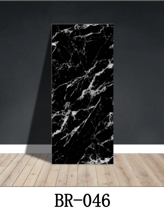 Vinilo Simil Marmol NEGRO BR046 BR042 40X80