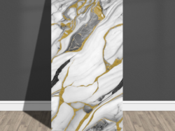 VINILO SIMIL Marmol BR033 BLANCO DORADO 40X80