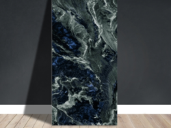 VINILO SIMIL MARMOL BR081 NEGRO FUME VERDE 40X80