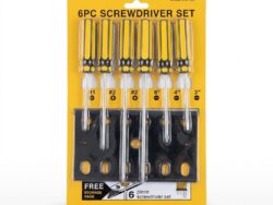 Set De Destornilladores 1517-7 x 6 Piezas con Soporte Organizador