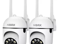 Kit X2 Camaras De Seguridad NOAX PTZ A7