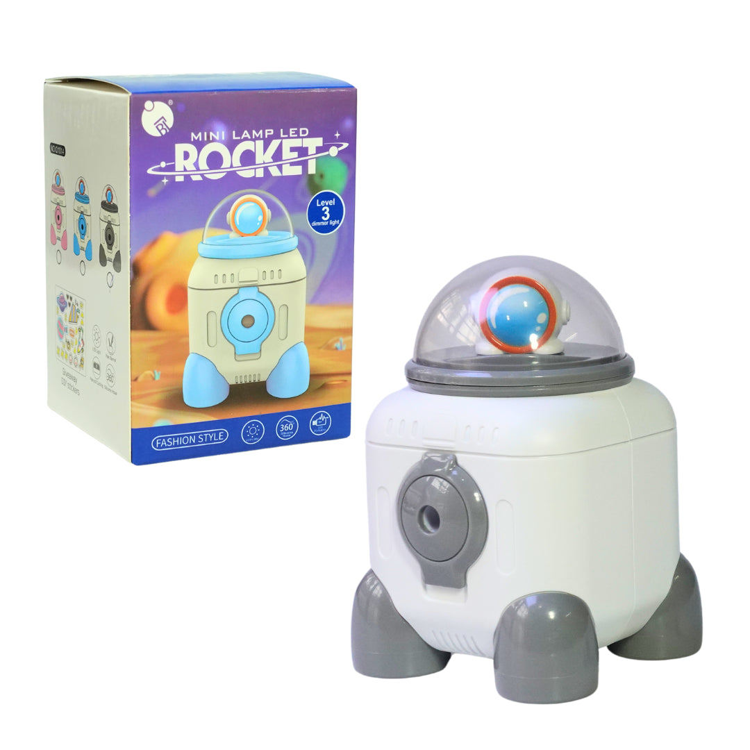 Mini Lampara LED Con Forma de Cohete Rocket Q1014
